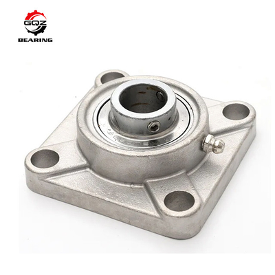 العمود 30mm متري الوسادة كتلة تحمل SUCF206 أربعة محاور فلانجيتش هوزينغ للحزام الناقل