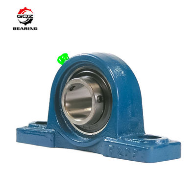 Long-Life Pillow Block Housing LYS 214 2F 70mm Bore Heavy-Duty Cast Iron SN Split Bearing Base