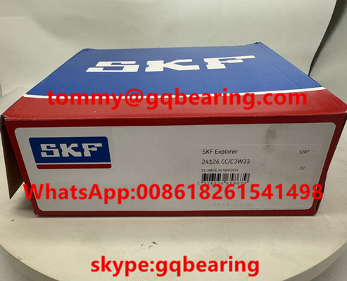 السويد منشأ SKF 24126 CC/C3W33 C3 Clerance محامل رولي كروي 130x210x80mm