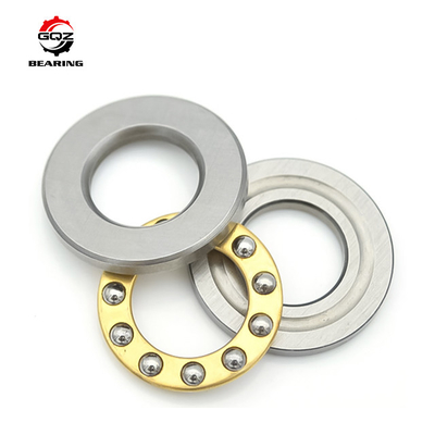F2.5-6 GCr15 المواد الفولاذية قفص محامل كرة الدفع دون حفرة 2.5x6x3mm