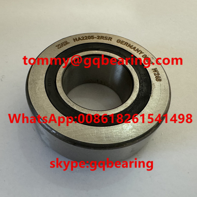مادة الصلب الكروم INA NA2205-2RSR نوع الياقون محامل عجلات 25x52x18mm