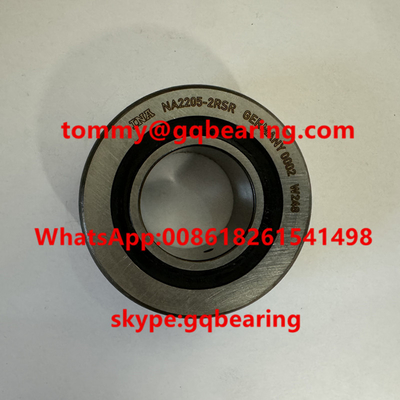 مادة الصلب الكروم INA NA2205-2RSR نوع الياقون محامل عجلات 25x52x18mm