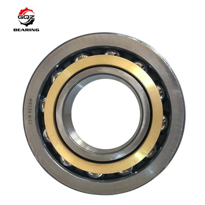 Gcr15 فولاذ الكربون / 7412 BM الفولاذ المقاوم للصدأ الكرة الزاوية الاتصال محمل 60 X 150 X 35 مم