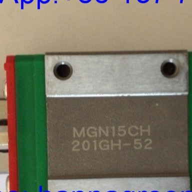 MGN15CH كتلة قاطرة دليل MGN15CC محامل كرة خطي الحركة MGN15C محامل انزلاق خطي