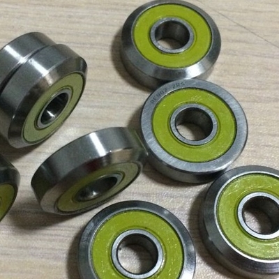 RE902ZZ / RE902-2Z محامل كرة حفرة عميقة / عجلة مسار دقيقة 8 * 25 * 7mm