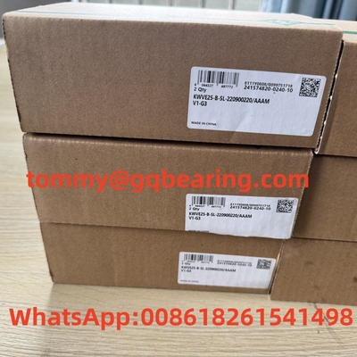 G1 الدقة INA KWVE25-B-SL الكتلة الخطية KWVE25-B-SL-220900220/AAAM V1-G3 النوع الضيق الطويل