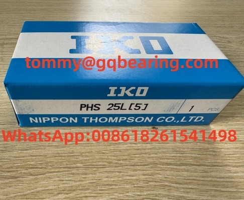 اليابان أصل IKO PHS25L طوق محمل مستطيل كروي نهاية خيط أنثى