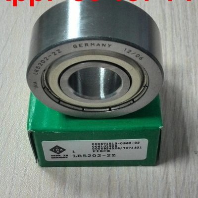 القفص البلاستيكي LR5202-2Z-TVH-XL محامل كامي سلسلة مزدوجة مسار الدوار محامل 15x40x15.9mm