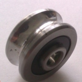 U Groove SG25-2RS محامل أسطواني توجيه خطي SG25 لآلات المنسوجات 8x30x14mm