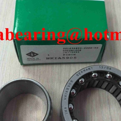 NKIA5904 محامل رولي إبرة مركب ، محامل كرة اتصال زاوية 20x37x23mm
