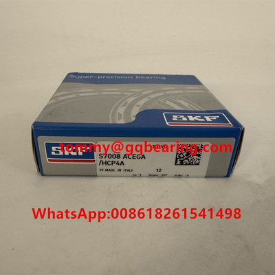 SKF S7008 ACEGA/HCP4A سوبر دقة زاوية الاتصال الكرة محمل الفولاذ محمل