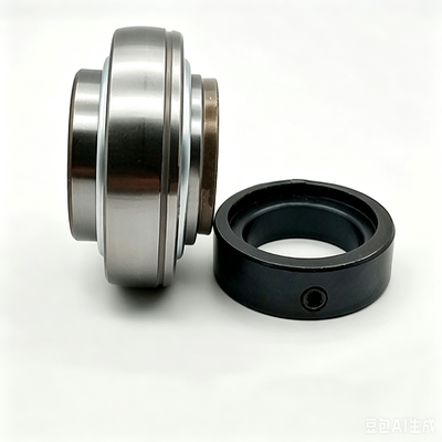 GQZ UY 203/12 2S 12mm Shaft Eccentric Collar Y Insert Bearing Dual 2S Waterproof Seal Heavy Duty Ball Bearing Fit Farm & Industrial Transmission Equipment