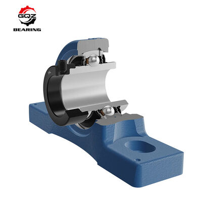 LSS 205 2F 25mm Shaft Diameter Split Plummer Bearing Housing Slim-Profile Cast Iron SN Block