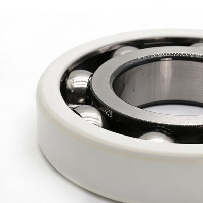 61868MA Thin Section Deep Groove Ball Bearing 340x420x38mm Machined Brass Open Cage