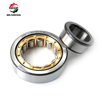 NU316‑ECM Single‑Row Cylindrical Roller Bearing 80×170×39mm Machined Brass Cage For Gearbox