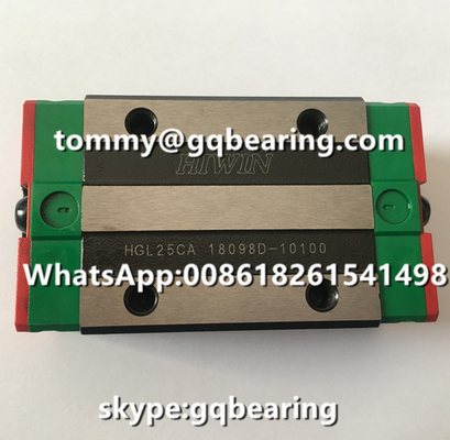 HIWIN HGL25CA HGL25CAZAC نوع مربع محمل خطي متحرك بسعر تنافسي