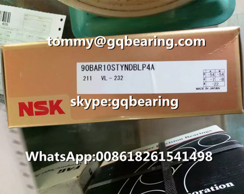 NSK 100BNR10STYNDBBLP4 حزمة كرة اتصال زاوية ضئيلة