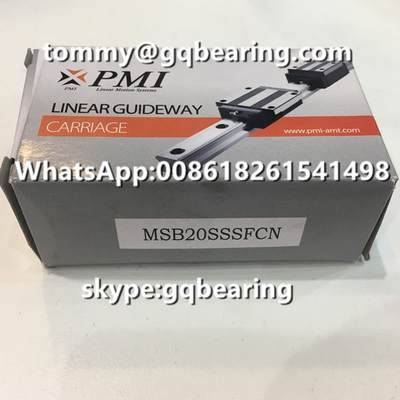 تايوان PMI MSB20S MSB20SSSFCN حمل خطي للخدمات الثقيلة