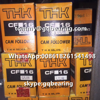 مواد الصلب الكرومية THK CF16UUR محمل متابعة الكام مع حلقة خارجية أسطوانية