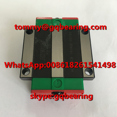 مواد الصلب GCR15 HIWIN HGW20CB نوع اللفافة الموجة الخطية