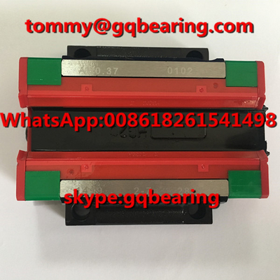 مواد الصلب GCR15 HIWIN HGW20CB نوع اللفافة الموجة الخطية