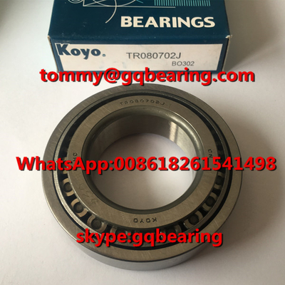 المادة الصلبة Gcr15 Koyo TR080702J محامل عجلات مخفوق لل TR080702J / 1D محامل علبة التروس تويوتا فيوس