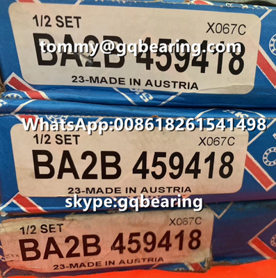 Gcr15 الفولاذ المواد SKF BA2B 459418 النحاس المواد قفص الدقة زاوية الاتصال حزمة الكرة