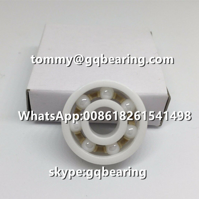ZrO2 Si3N4 مواد السيراميكية 608CE 608 السيراميكية الكاملة حلق الكرة العميقة 8x22x7mm