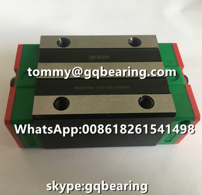 مواد الصلب الكرومية السعر التنافسي HIWIN HGH25CA HGH25CAZAC مربع النوع خطي دليل