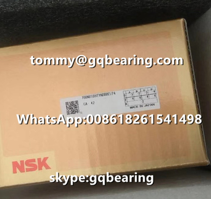 كرات المواد السيراميكية 18 درجة زاوية الاتصال NSK 70BNR10HTYNDBBELP4 دفع زاوية الاتصال كرة محمل
