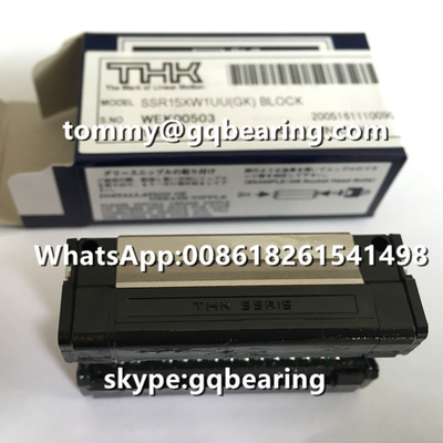 اليابان الأصلي THK SSR15XW1UU(GK) كتلة خطية THK SSR15XW شريحة خطية