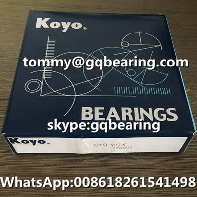 مواد الفولاذ الكرومية Koyo 619YSX محامل أسطواني متحرك KOYO 619 YSX SUMITO محامل تخفيف