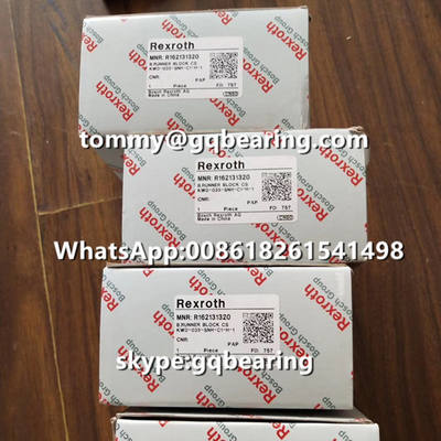 ريكسروث R162131320 مواد الصلب النوع الضيق الطول القياسي الارتفاع العالي الكتلة الخطية