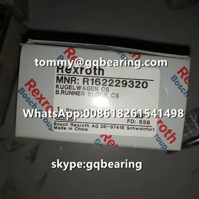 ريكسروث R166671420 مادة الصلب عرض ضيق طول قصير ارتفاع قياسي كتلة خطية