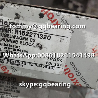 ريكسروث R165332320 مواد الصلب نوع اللفاف الطول القياسي الارتفاع القياسي الكتلة الخطية