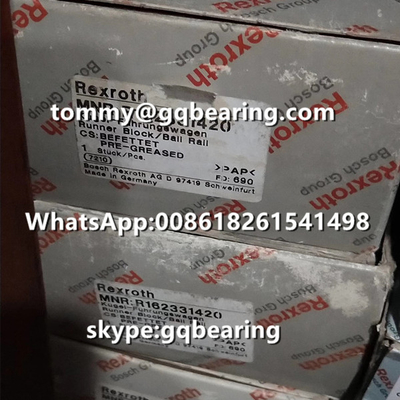 ريكسروث R165121420 مواد الفولاذ نوع اللفاف الطول القياسي الارتفاع القياسي
