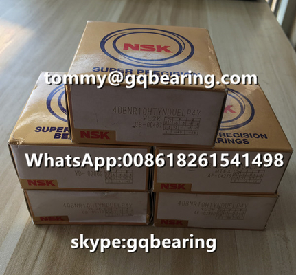 تطبيق CNC Spindle NSK 40BNR10HTYNDUELP4Y محامل كرة اتصال زاوية فائقة الدقة