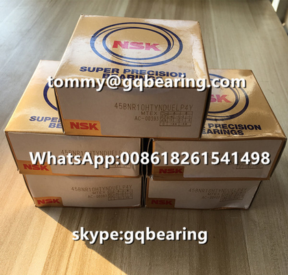 تطبيق CNC Spindle NSK 45BNR10HTYNDUELP4Y محامل كرة اتصال زاوية فائقة الدقة