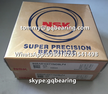 تطبيق CNC Spindle NSK 85BAR10XTYNDBLP4 محامل كرة اتصال زاوية فائقة الدقة