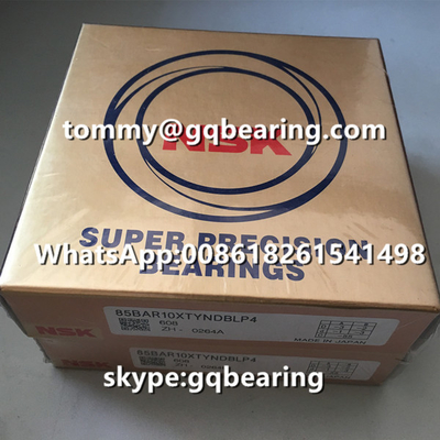 تطبيق CNC Spindle NSK 85BAR10XTYNDBLP4 محامل كرة اتصال زاوية فائقة الدقة