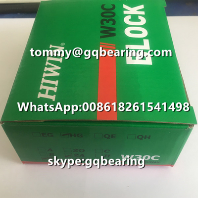 تحديد الدقة العالية نوع الحمل الثقيل Hiwin HGW30CC HGW30CCZAC محمل الزحف الخطي