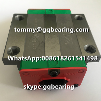 تحديد الدقة العالية نوع الحمل الثقيل Hiwin HGW30CC HGW30CCZAC محمل الزحف الخطي