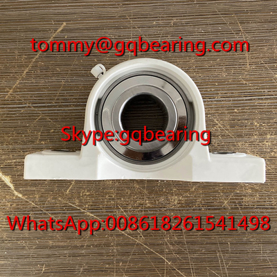 38.1mm حفرة UCP208-24 مادة POM وحدات السكن البلاستيكية UCP208-24 الفولاذ المقاوم للصدأ وسادة كتلة الكرة