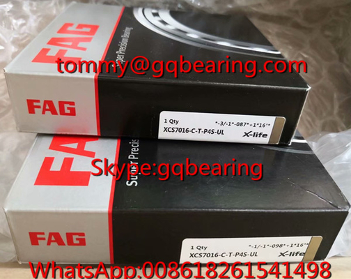 كرات من المواد السيراميكية FAG HCB7019- C- T- P4S- UL محامل كرة اتصال زاوية فائقة الدقة
