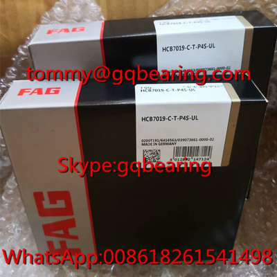 كرات من المواد السيراميكية FAG HCB7019- C- T- P4S- UL محامل كرة اتصال زاوية فائقة الدقة