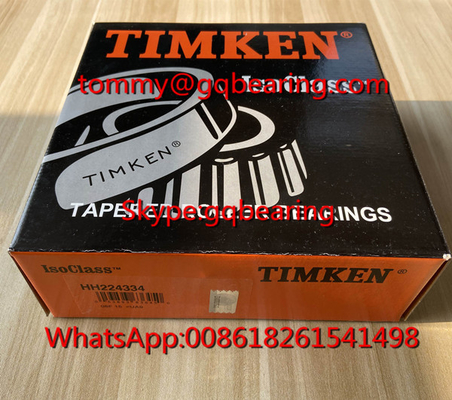 Gcr15 الفولاذ TIMKEN HH224334 / HH224310 إنش مقاس محمل بالدوامير