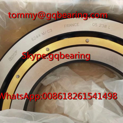 C3 الإفراج SKF 6244 M/C3 النحاس القفص القناع العميق حقل الكرة