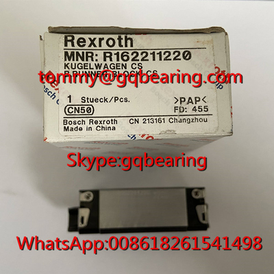 مادة الفولاذ الكربوني ريكسروث R205D11220 كرة حديد الركض كتلة R205D11220 KWE-015-SLS-C1-P-1 كتلة خطية