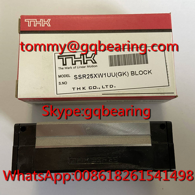اليابان الأصلية THK SSR25XW1UU(GK) كتلة خطية THK SSR25XW شريحة خطية