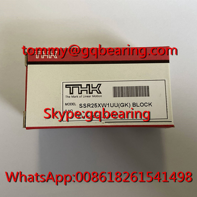 اليابان الأصلية THK SSR25XW1UU(GK) كتلة خطية THK SSR25XW شريحة خطية